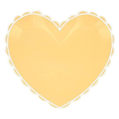 Pastel Heart Large Plates