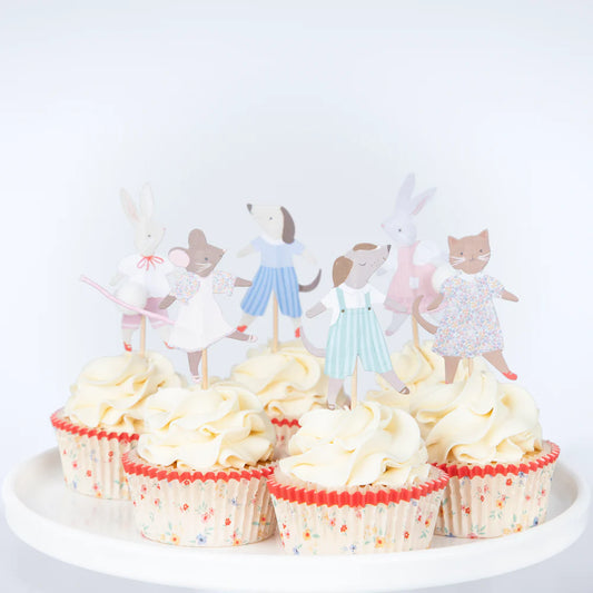 Animal Friends Cupcake Kit (x24 Toppers)