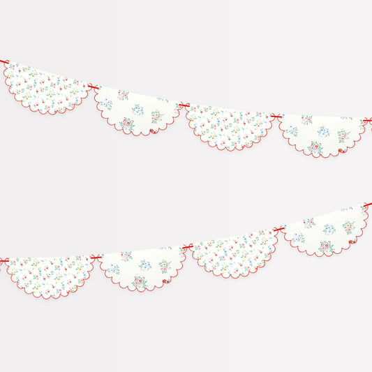 Ditsy Posy Paper Garland