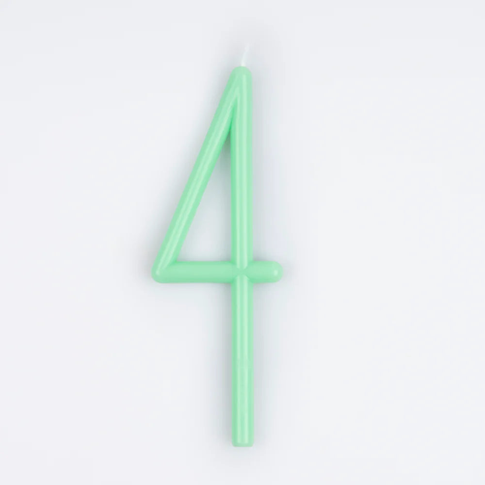 Slim Number Candles