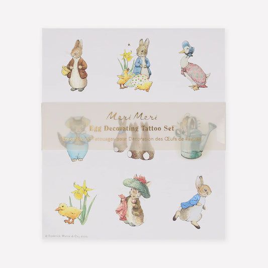 Peter Rabbit in The Garden Egg Tattoos