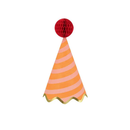 Stripe Party Hats | Pack of 8