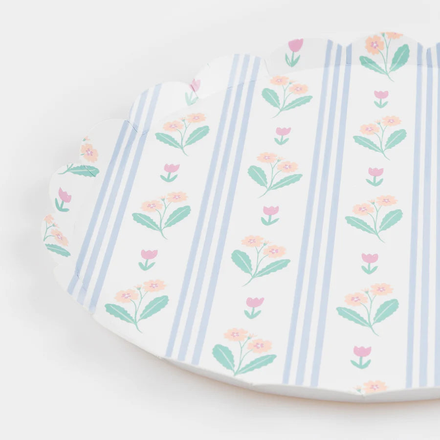 Bloomsbury Floral Pattern Side Plates (x8)