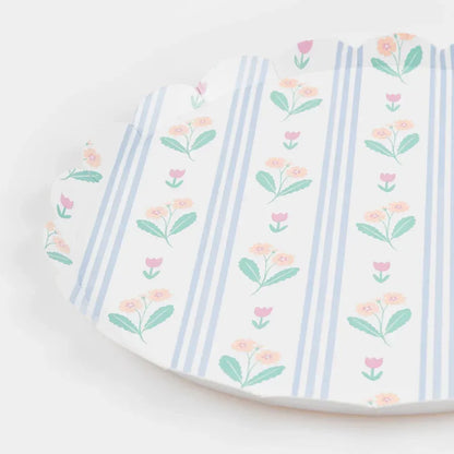 Bloomsbury Floral Pattern Side Plates (x8)