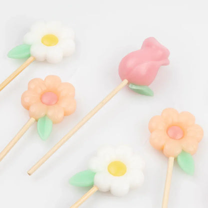 Flower Garden Candles (x9)