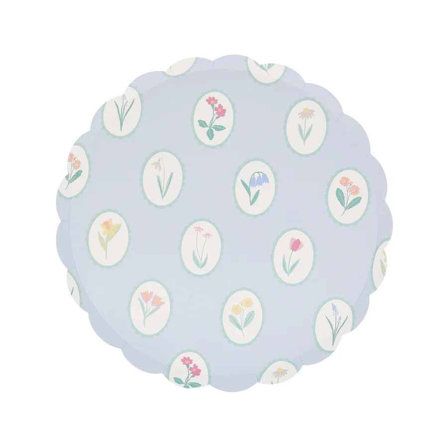 Bloomsbury Floral Pattern Side Plates (x8)