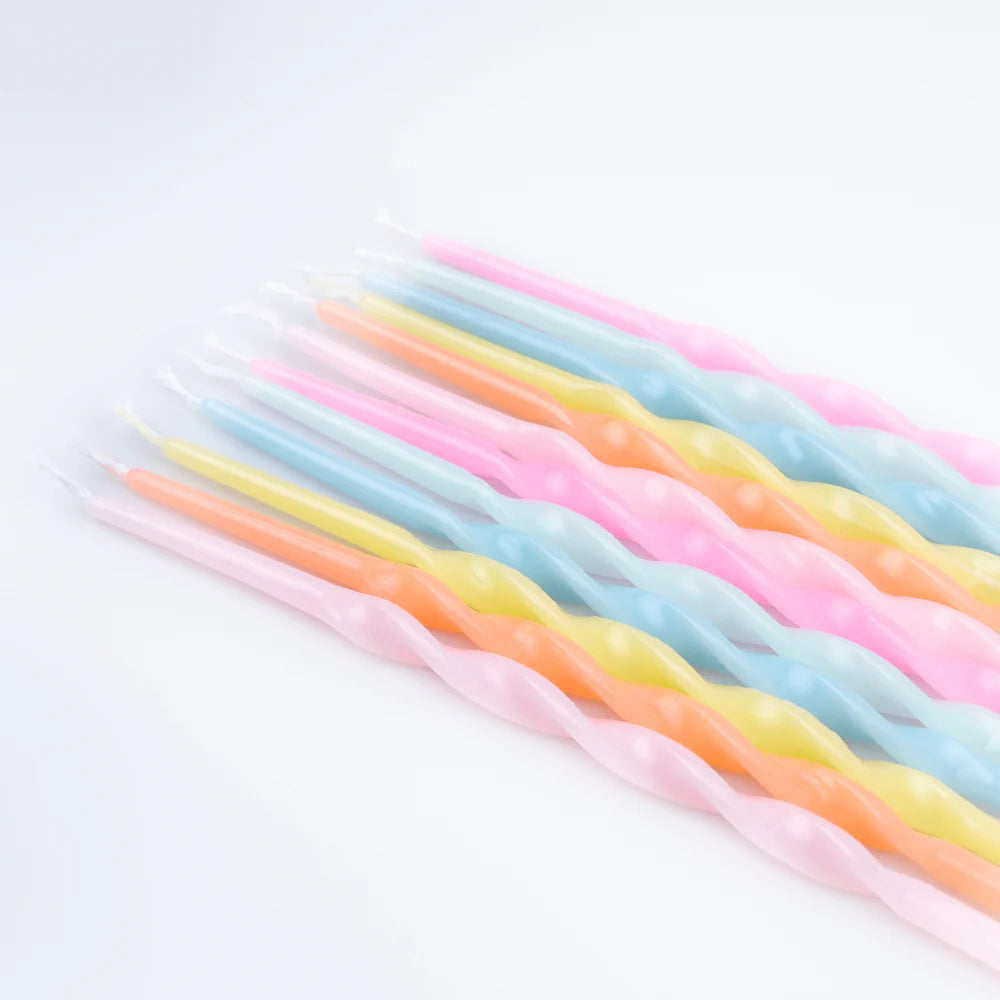 Meri Meri x Liberty Rainbow Garden Party Candles (x16)
