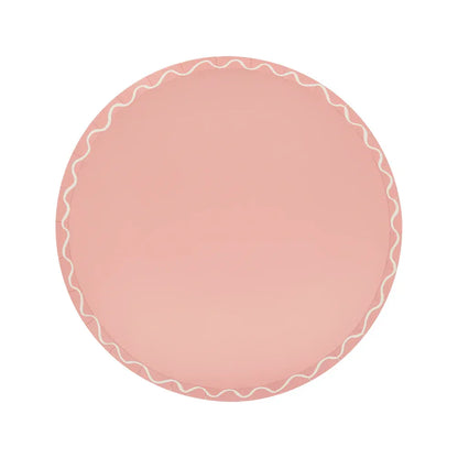 Mixed Wavy Line Side Plates (x8)