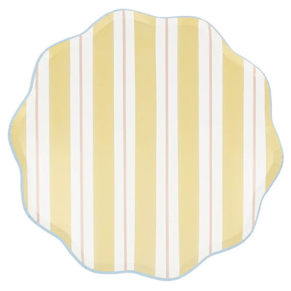 Preppy Stripe Dinner Plates (x8)