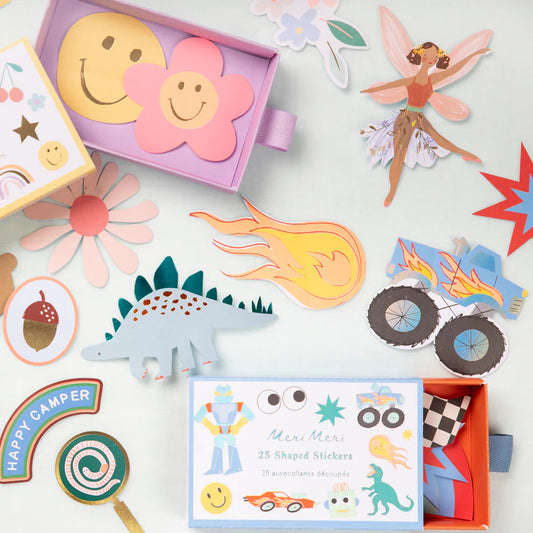 Toybox Icon Shaped Stickers (x25)