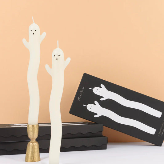 Ghost Table Candles (x2)