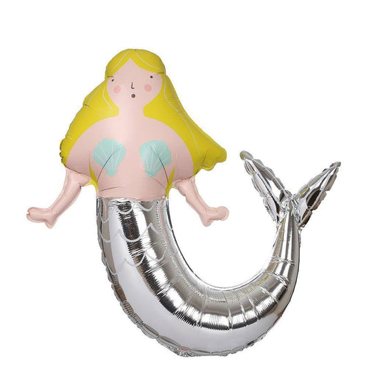 Meri Meri Mermaid Foil Balloon - partyalacarte.co.in