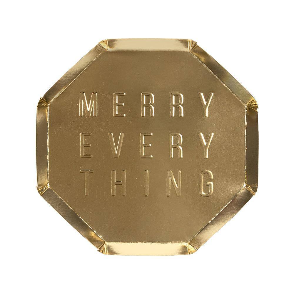 Meri Meri Merry Everything Side Plates(Pack of 8) - partyalacarte.co.in