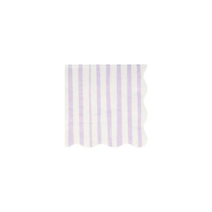Meri Meri Mixed Stripe Small Napkins (x 16) - partyalacarte.co.in