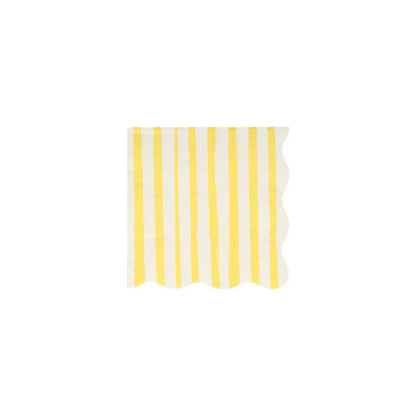 Meri Meri Mixed Stripe Small Napkins (x 16) - partyalacarte.co.in