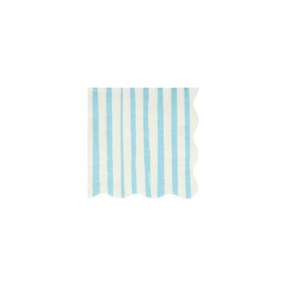 Meri Meri Mixed Stripe Small Napkins (x 16) - partyalacarte.co.in