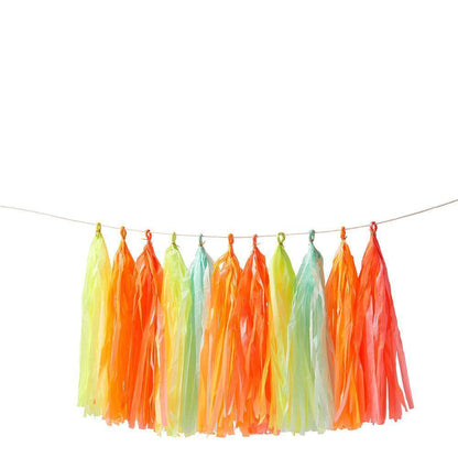 Meri Meri Neon Tassel Garland - partyalacarte.co.in