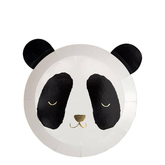 Meri Meri Panda Plates (set of 8) - partyalacarte.co.in