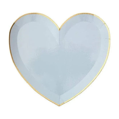 Meri Meri Party Palette Heart Plates (set of 8) - partyalacarte.co.in