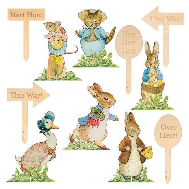 Meri Meri Peter Rabbit & Friends Egg Hunt Kit - partyalacarte.co.in