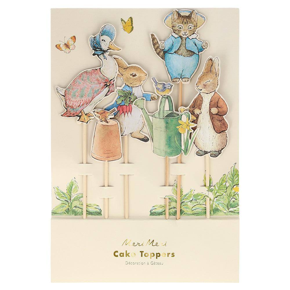 Meri Meri Peter Rabbit™ & Friends Cake Toppers (set of 6) - partyalacarte.co.in