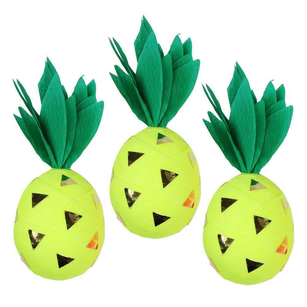 Meri Meri Pineapple Surprise Balls (set of 3) - partyalacarte.co.in