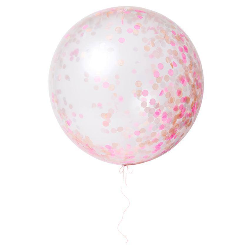 Meri Meri Pink Confetti Balloon Kit XL (Pack of 3) - partyalacarte.co.in