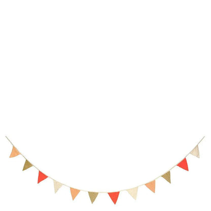 Meri Meri Pink Knitted Flag Garland - partyalacarte.co.in
