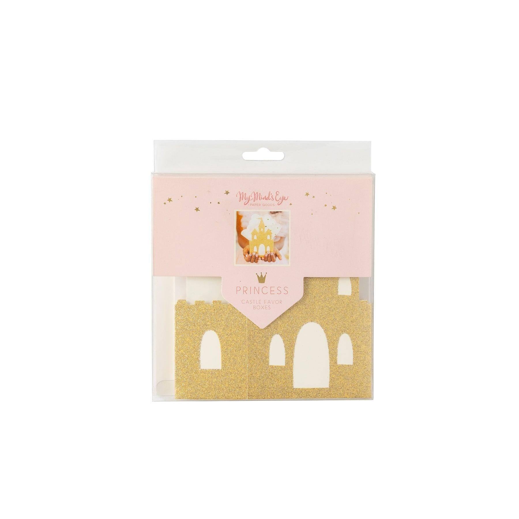 My Minds Eye Princess Castle Favour Boxes (x8) - partyalacarte.co.in