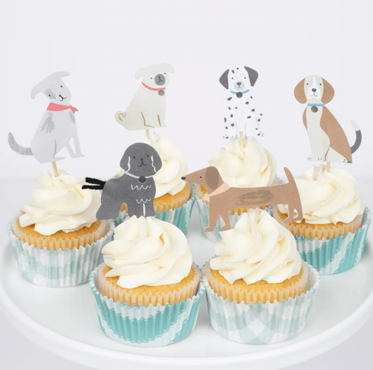 Meri Meri Puppy Cupcake Kit (x 24 toppers) - partyalacarte.co.in