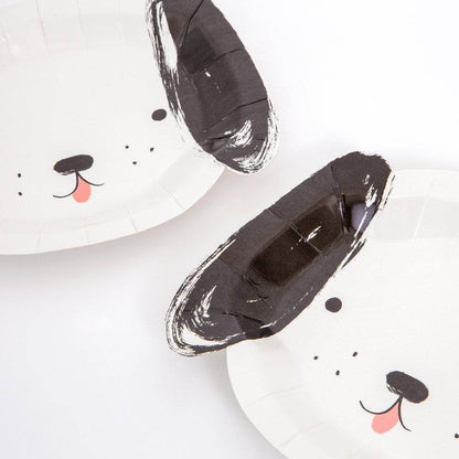 Meri Meri Puppy Dog Plates (Set of 12) - partyalacarte.co.in