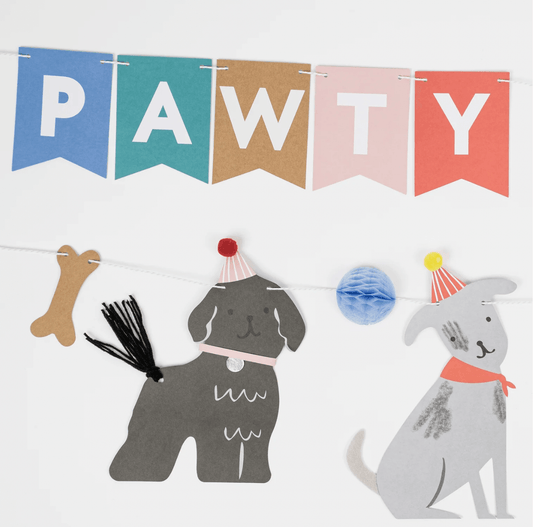 Meri Meri Puppy Party Garland - partyalacarte.co.in