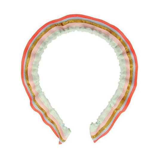 Meri Meri Rainbow Ruffle Headband - partyalacarte.co.in