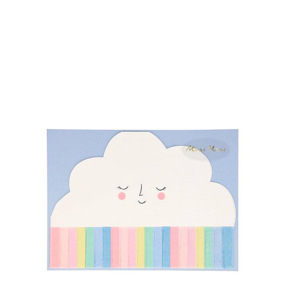 Meri Meri Rainbow Sun Cloud Napkins (set of 20) - partyalacarte.co.in