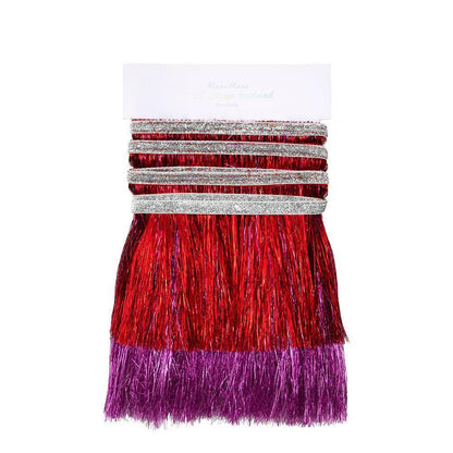 Meri Meri Red & Pink Tinsel Garland - partyalacarte.co.in
