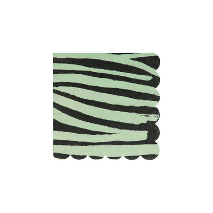 Meri Meri Safari Animal Print Small Napkins (set of 16) - partyalacarte.co.in