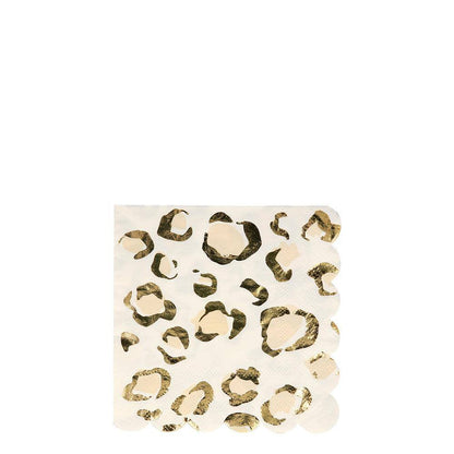 Meri Meri Safari Animal Print Small Napkins (set of 16) - partyalacarte.co.in