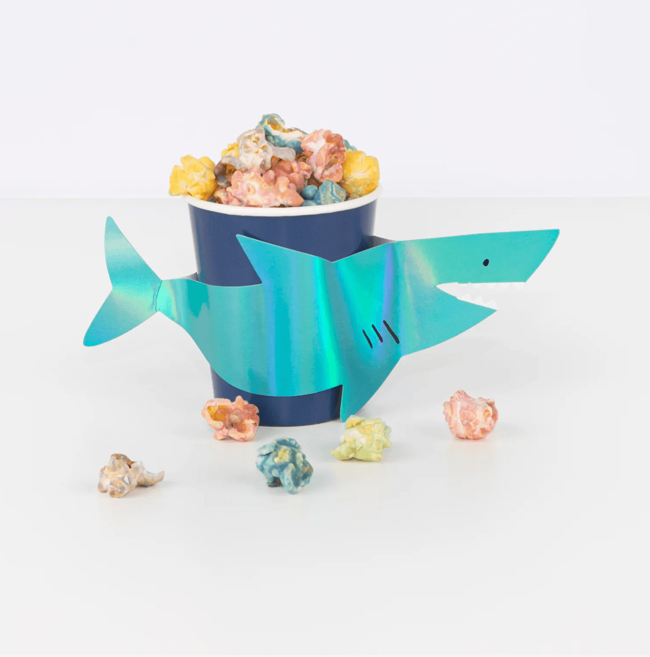 Meri Meri Shark Cups (x 8) - partyalacarte.co.in