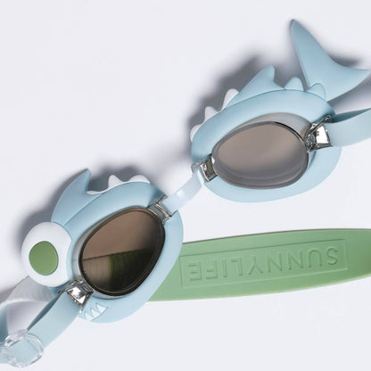sunnylife Shark Tribe Mini Swim Goggles - partyalacarte.co.in