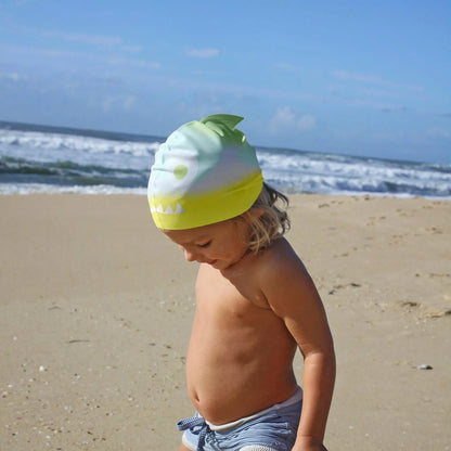 sunnylife Shark Tribe Shaped Swimming Cap - partyalacarte.co.in