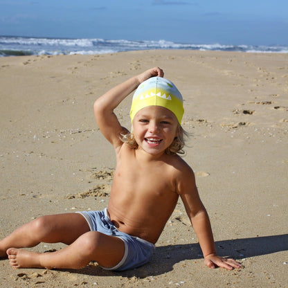 sunnylife Shark Tribe Shaped Swimming Cap - partyalacarte.co.in