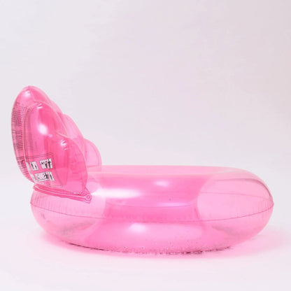 sunnylife Shell Bubblegum Luxe Pool Ring - partyalacarte.co.in