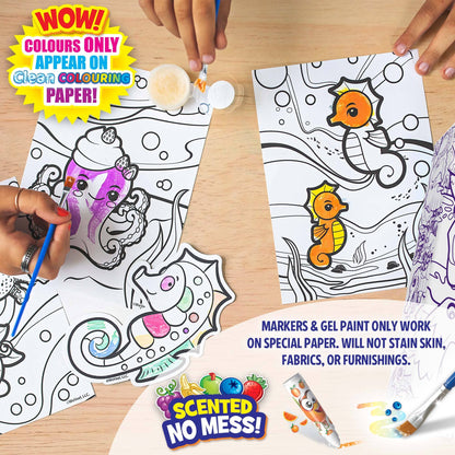 SCENTOS CLEAN COLOURING  BOX SET - CREATURES