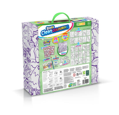 SCENTOS CLEAN COLOURING  BOX SET - CREATURES