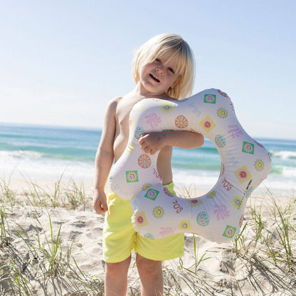 sunnylife SMILEY World Kiddy Float Ring - partyalacarte.co.in