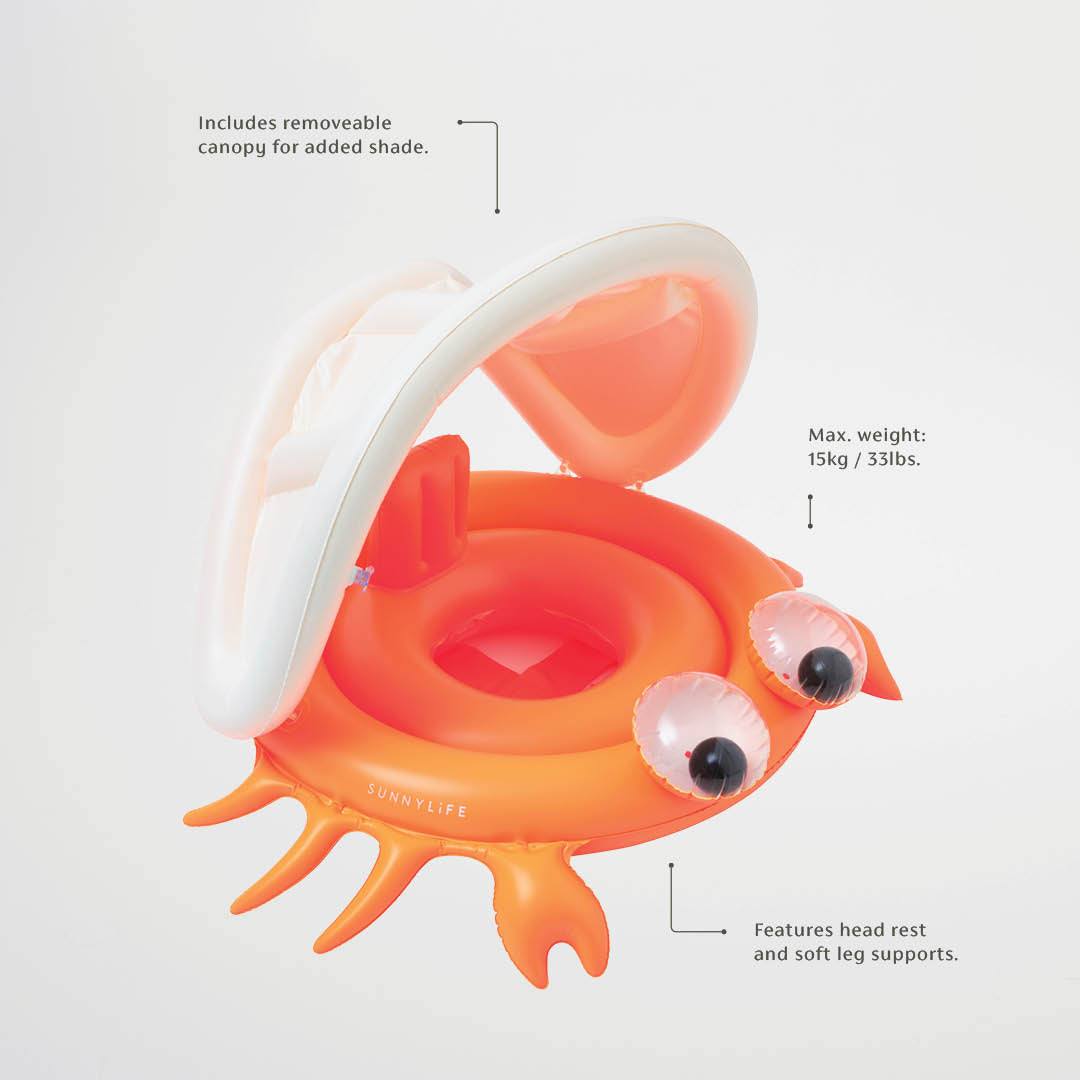 sunnylife Sonny the Sea Creature Baby Float - partyalacarte.co.in