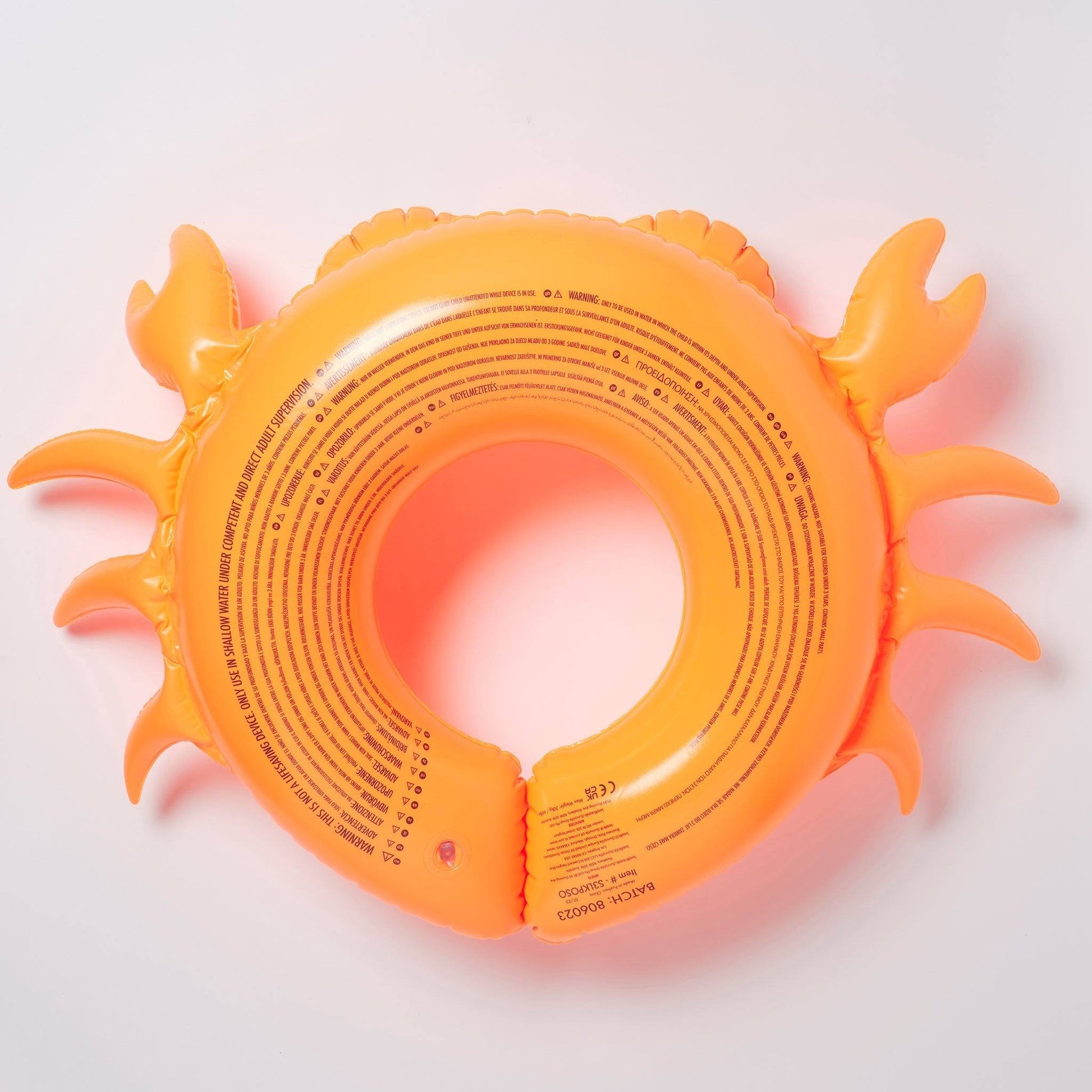 sunnylife Sonny the Sea Creature Kiddy Pool Ring - partyalacarte.co.in