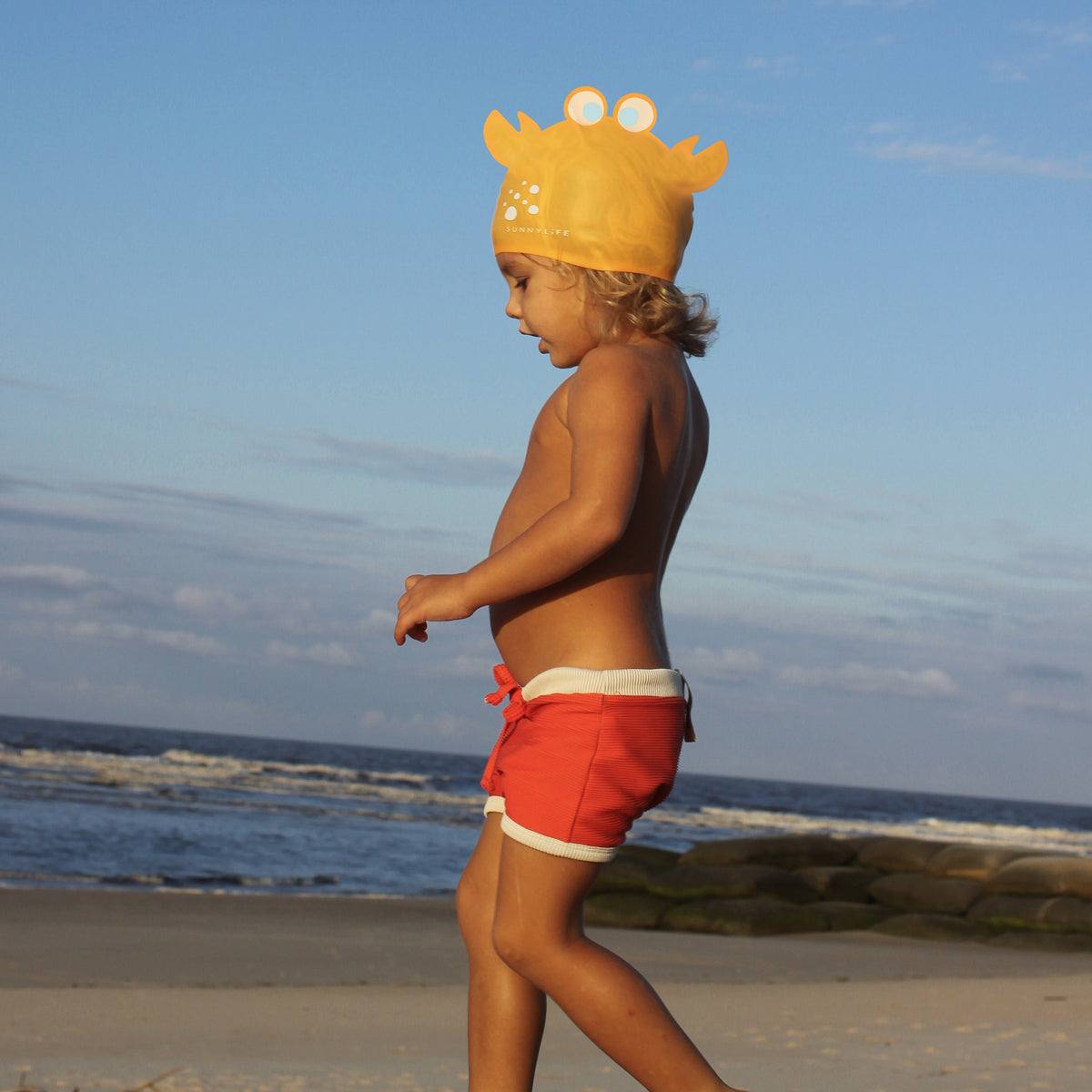 sunnylife Sonny the Sea Creature Shaped Swimming Cap - partyalacarte.co.in