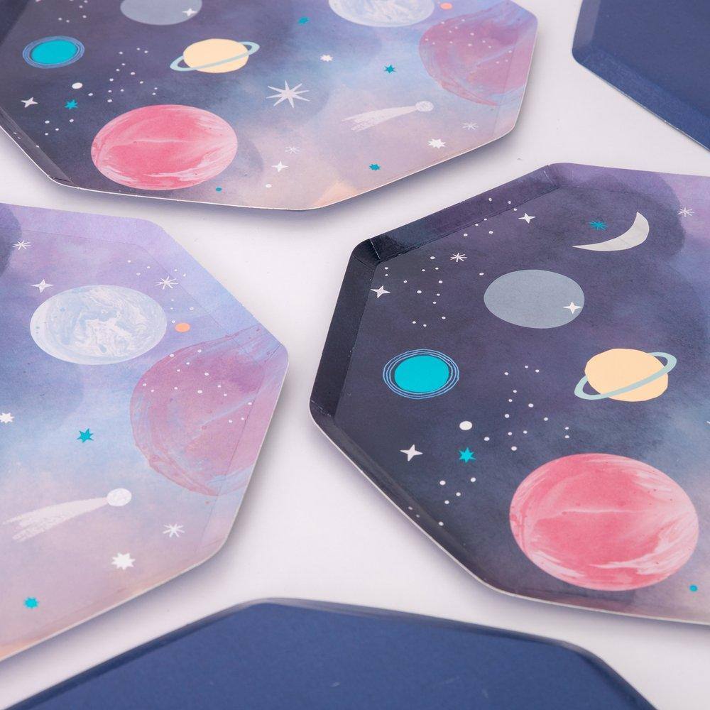 Meri Meri Space Dinner Plates (x 8) - partyalacarte.co.in