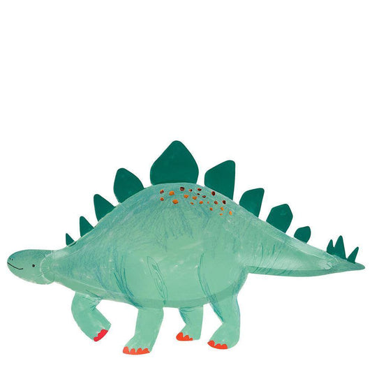 Meri Meri Stegosaurus Platters (set of 4) - partyalacarte.co.in